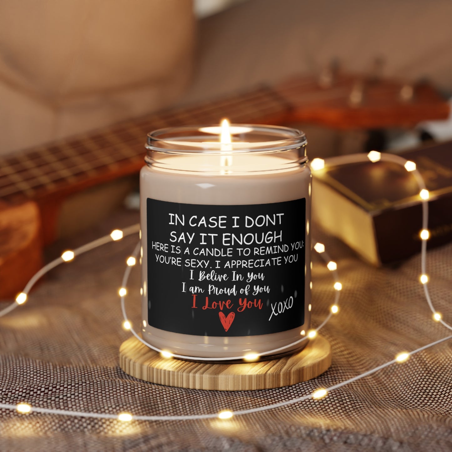 Scented Soy Candle, 9oz