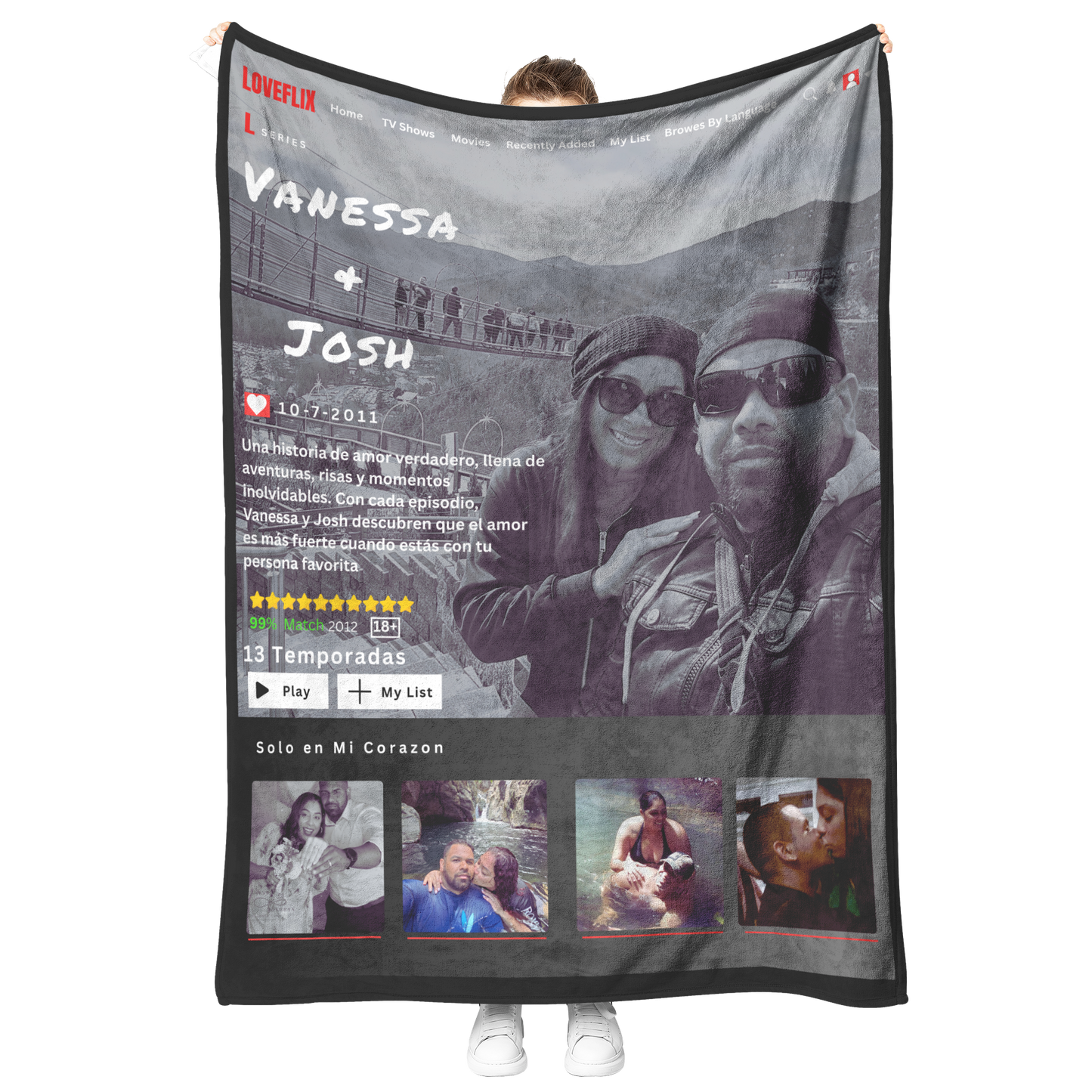 Costume Movie/ Series Love Blanket