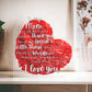 I Love You Mom Red Heart