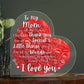 I Love You Mom Red Heart