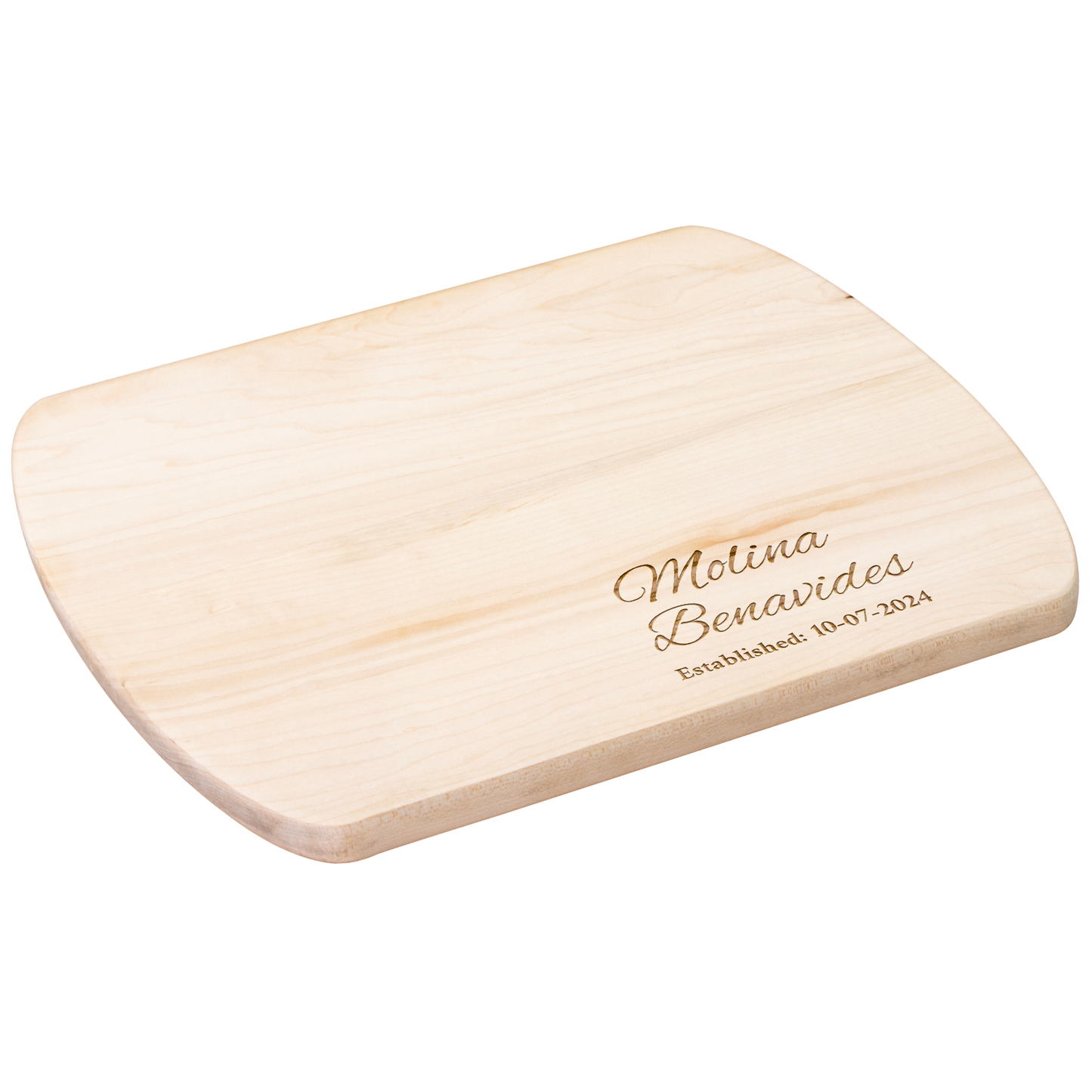 Hardwood Oval Cutting Board