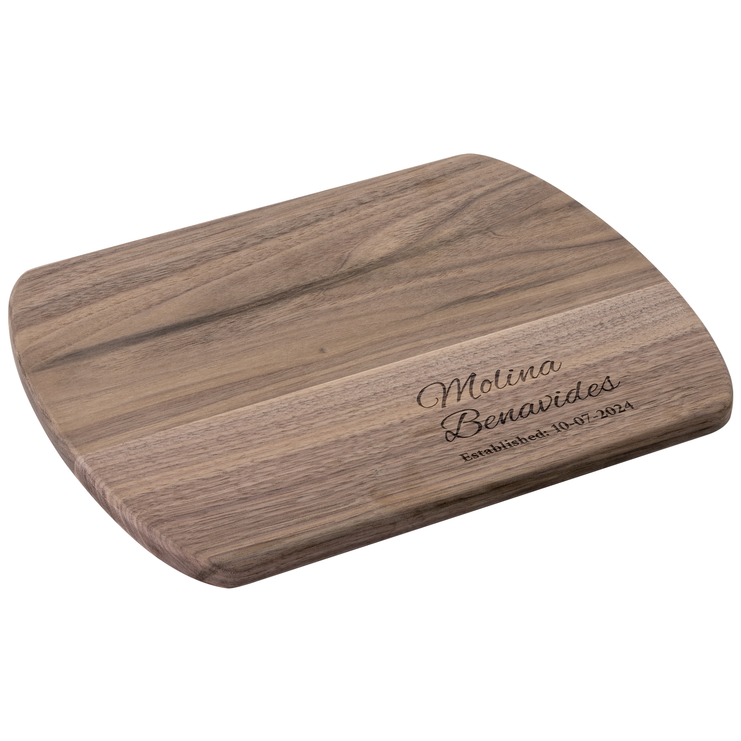 Hardwood Oval Cutting Board